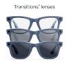 imageRayBan  Meta Wayfarer Gen 2  Matte Black Polarized Gradient Graphite lensesShiny Cosmic Blue  Transitions Sapphire Lenses