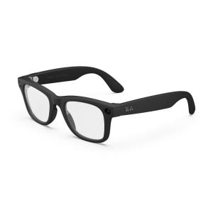 imageRayBan  Meta Wayfarer Gen 2  Matte Black Polarized Gradient Graphite lensesMatte Black  Clear Lenses