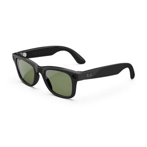 imageRayBan  Meta Wayfarer Gen 2  Matte Black Polarized Gradient Graphite lensesShiny Black  Green Lenses