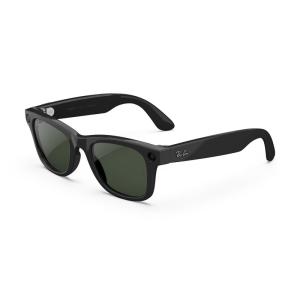 imageRayBan  Meta Wayfarer Gen 2  Matte Black Polarized Gradient Graphite lensesShiny Black  Transitions Graphite Green Lenses
