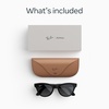 image:imageRayBan Meta Gen 2 Skyler Shiny Transparent Peach  Smart AI Glasses for Men Women  2x Battery Life  3K Ultra HD  12 MP Camera Audio Video Recording  Transitions Brown Lenses  SunglassesShiny Black  Polarized Gradient Graphite Lenses