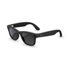 image:imageRayBan Meta Wayfarer Gen 2 with Meta AI photo and video capture longer battery life  Shiny Transparent Grey Transitions Sapphire LensesMatte Black  Polarized Gradient Graphite Lenses