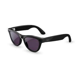 image:imageRayBan Meta Gen 2 Skyler Shiny Transparent Peach  Smart AI Glasses for Men Women  2x Battery Life  3K Ultra HD  12 MP Camera Audio Video Recording  Transitions Brown Lenses  SunglassesShiny Black  Transitions Amethyst Lenses