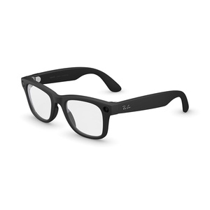 image:imageRayBan Meta Wayfarer Gen 2 with Meta AI photo and video capture longer battery life  Shiny Transparent Grey Transitions Sapphire LensesMatte Black  Clear Lenses