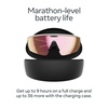 image:imageMeta Oakley Vanguard Black  Smart AI Glasses for Men Women  Camera Audio Video Recording  Prizm Black Lenses  SunglassesWhite  Prizm Rose Gold
