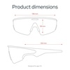 image:imageMeta Oakley Vanguard Black  Smart AI Glasses for Men Women  Camera Audio Video Recording  Prizm Black Lenses  SunglassesWhite  Prizm Sapphire