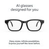 image:imageMeta Adventurer Classic Tortoise  Smart AI glasses for Women Men AI 12MP Camera Live Translate  3K HD Resolution  8 Hour Battery  Range of Sizes  Brown LensesClassic BlackClear Lenses