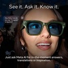 image:imageMeta Fury Mahogany  Smart AI glasses for Women Men AI 12MP Camera Live Translate  3K HD Resolution  8 Hour Battery  Green LensesRacing GreenLight Blue Atlantic Lenses